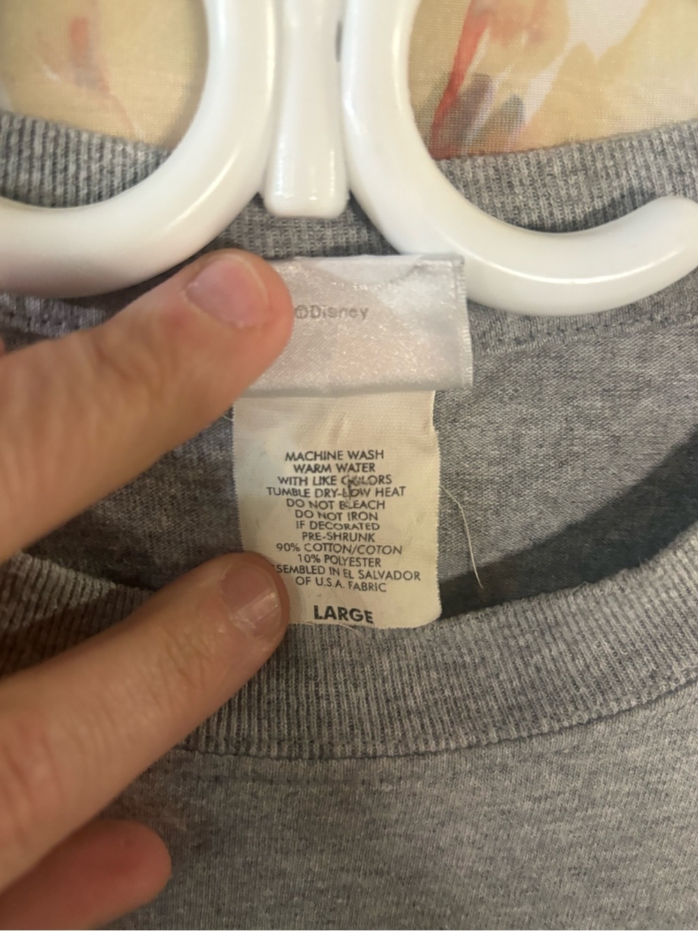 Vintage Gray Graphic 'Seafood Diet' Shark T‑Shirt - Picture 4 of 9
